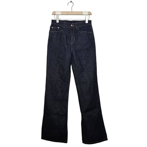 Wandler Jeans Daisy Organic Cotton Flare Denim Sz 26 - Picture 1 of 6